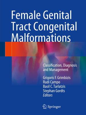 cover image of Female Genital Tract Congenital Malformations